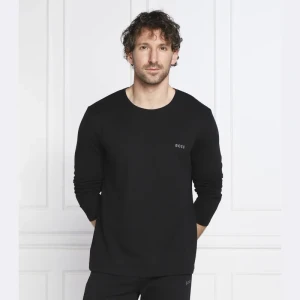 BOSS BLACK Longsleeve Waffle LS-Shirt | Regular Fit