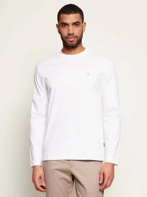 BOSS BLACK Longsleevy C-Townley | Regular Fit | mercerised biały