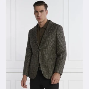 BOSS BLACK Marynarka 2w1 C-Jaye-J-Bib-233 | Longline Fit | z dodatkiem wełny