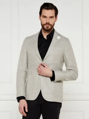 BOSS BLACK Marynarka C-Hanry-252 | Slim Fit | z dodatkiem lnu