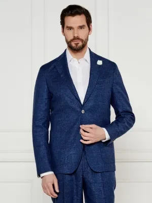 BOSS BLACK Marynarka C-Hanry-252 | Slim Fit | z dodatkiem lnu