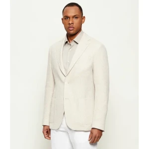 BOSS BLACK Marynarka C-Hanry-262 | Slim Fit | z dodatkiem lnu