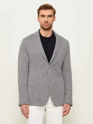 BOSS BLACK Marynarka C-Hanry-262 | Slim Fit | z dodatkiem lnu