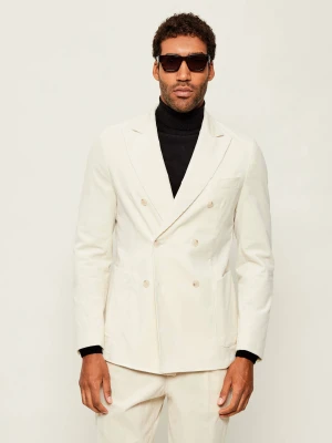 BOSS BLACK Marynarka C-Hanry-DB-Pk-254 | Slim Fit | sztruks