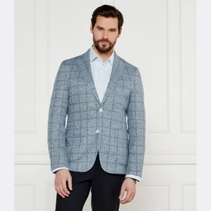 BOSS BLACK Marynarka C-Hanry-J-252 | Slim Fit | z dodatkiem lnu