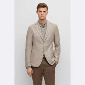 BOSS BLACK Marynarka C-Jaye-J-Elbow-234 | Regular Fit | z dodatkiem wełny