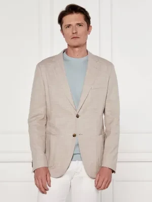 BOSS BLACK Marynarka C-Jaye | Regular Fit | z dodatkiem lnu