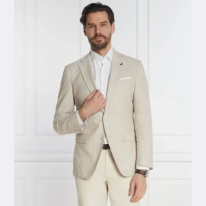 BOSS BLACK Marynarka H-Hutson-233 | Slim Fit | z dodatkiem lnu