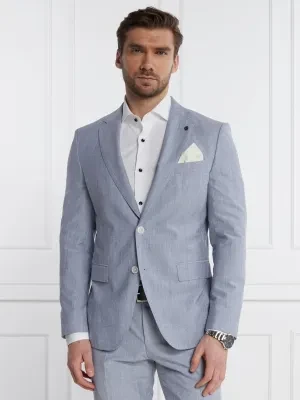 BOSS BLACK Marynarka H-Hutson-233 | Slim Fit | z dodatkiem wełny