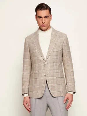 BOSS BLACK Marynarka H-Hutson-251 | Slim Fit | z dodatkiem wełny