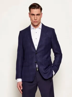 BOSS BLACK Marynarka H-Hutson-251 | Slim Fit | z dodatkiem wełny