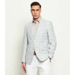 BOSS BLACK Marynarka H-Hutson-262 | Regular Fit | z dodatkiem lnu