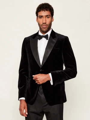 BOSS BLACK Marynarka H-Hutson-Tux-254 | Slim Fit | z dodatkiem jedwabiu