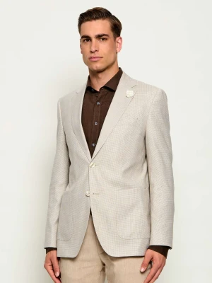 BOSS BLACK Marynarka H-Janson-263 | Regular Fit | z dodatkiem wełny beżowy