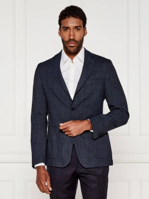 BOSS BLACK Marynarka Hanry | Slim Fit | z dodatkiem wełny