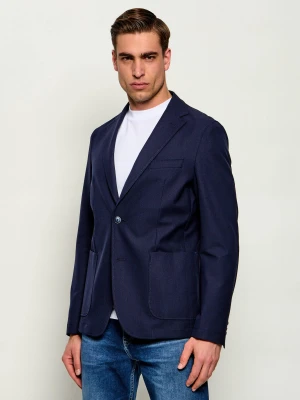 BOSS BLACK Marynarka P-Hanry-WG-253 | Slim Fit | z dodatkiem wełny