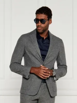 BOSS BLACK Marynarka | Slim Fit | z dodatkiem wełny