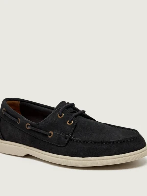 BOSS BLACK Mokasyny Sienne | zamsz