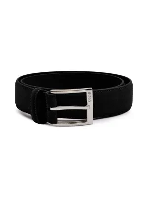 BOSS BLACK Skórzany pasek Elloy-Sd-St_Sz35
