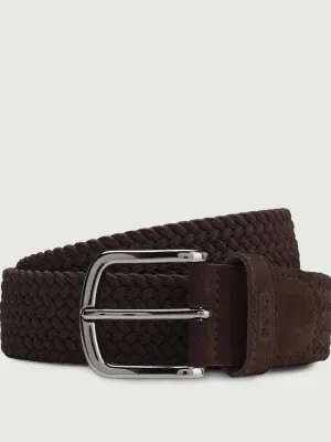 BOSS BLACK Pasek Sash-WnE-Sd_Sz35 | z dodatkiem skóry