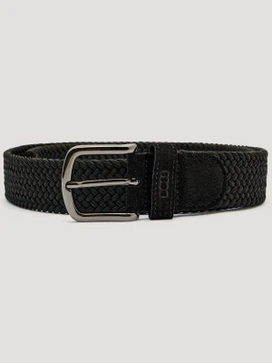 BOSS BLACK Pasek Sash-WnE-Sd_Sz35 | z dodatkiem skóry