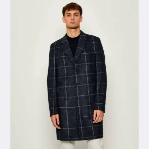 BOSS BLACK Płaszcz H-Hyde-J-254 | z dodatkiem wełny