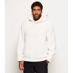 BOSS BLACK Polarowa bluza C-Sullivan 180 | Relaxed fit