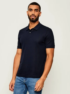 BOSS BLACK Polo C-Parlay 240 | Regular Fit | mercerised granatowy