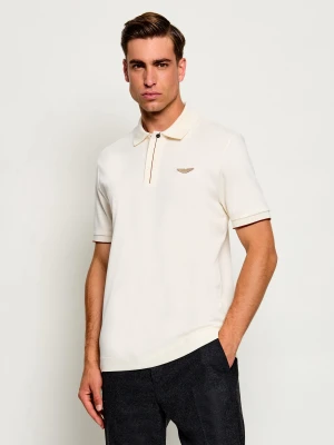 BOSS BLACK Polo C-Parlay 80 | Boss x Aston Martin | Regular Fit ecru