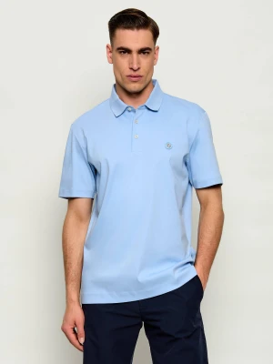 BOSS BLACK Polo C-Parris 01 | Regular Fit | mercerised błękitny