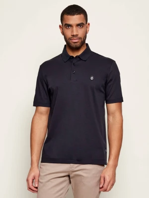 BOSS BLACK Polo C-Parris 01 | Regular Fit | mercerised granatowy