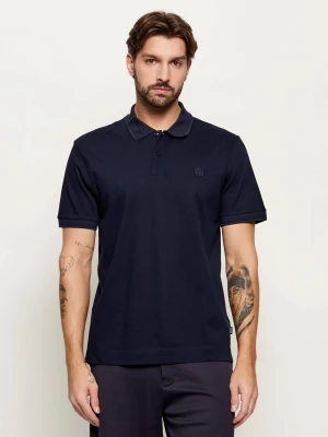 BOSS BLACK Polo C-Parris 98 | Regular Fit | mercerised granatowy