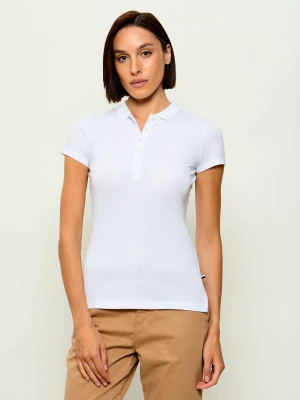 BOSS BLACK Polo Epola | Slim Fit biały