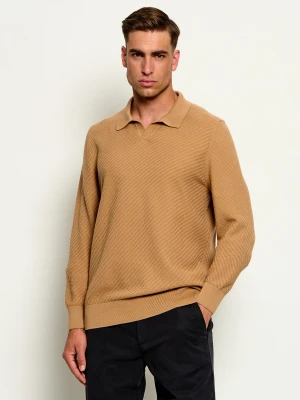 BOSS BLACK Sweter H-Lomarino | Regular Fit camel