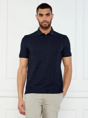 BOSS BLACK Polo H-Pack 80 | Regular Fit | mercerised granatowy