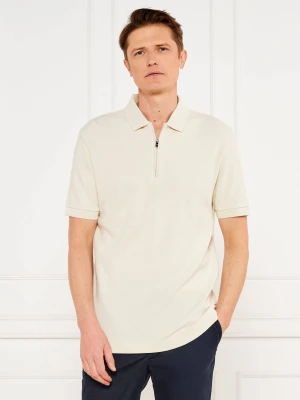 BOSS BLACK Polo H-Paras 120 | Regular Fit beżowy