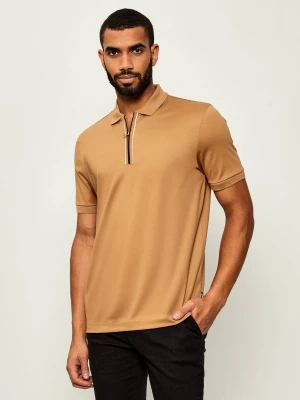 BOSS BLACK Polo H-Paras 65 | Regular Fit | mercerised beżowy