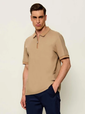 BOSS BLACK Polo H-Pei 88 | Regular Fit beżowy