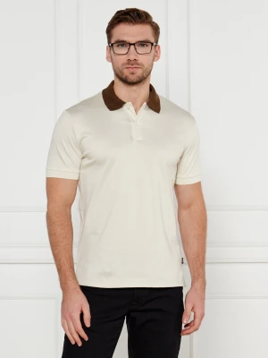 BOSS BLACK Polo H-Phillipson | Slim Fit beżowy
