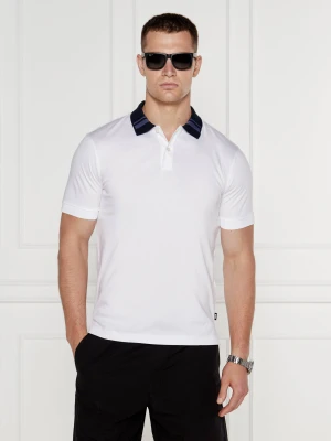BOSS BLACK Polo H-Phillipson | Slim Fit biały