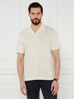 BOSS BLACK Polo H-Ponti 28 | Regular Fit | z dodatkiem lnu