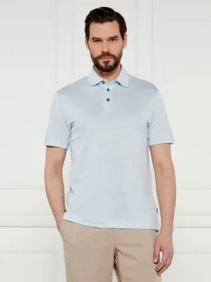 BOSS BLACK Polo H-Press 28 | Regular Fit | z dodatkiem lnu
