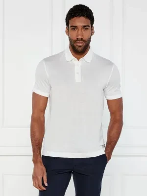 BOSS BLACK Polo H-Press 28 | Regular Fit | z dodatkiem lnu