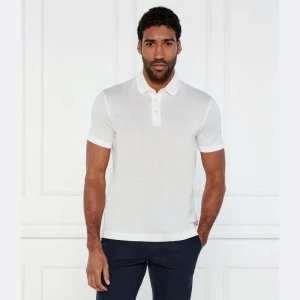 BOSS BLACK Polo H-Press 28 | Regular Fit | z dodatkiem lnu