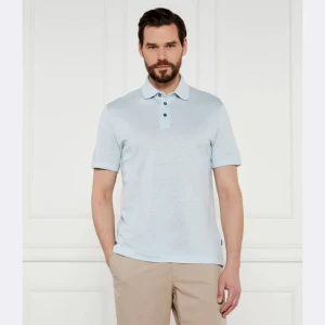 BOSS BLACK Polo H-Press 28 | Regular Fit | z dodatkiem lnu