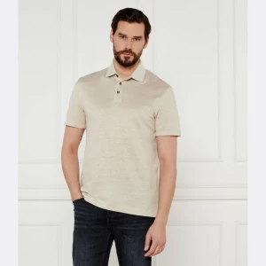 BOSS BLACK Polo H-Press 28 | Regular Fit | z dodatkiem lnu