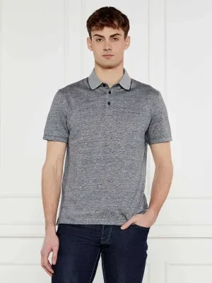 BOSS BLACK Polo H-Press 28 | Regular Fit | z dodatkiem lnu