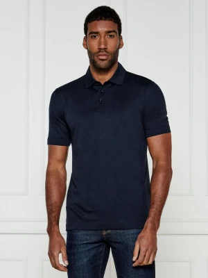 BOSS BLACK Polo H-Press 57 | Regular Fit granatowy
