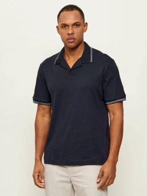 BOSS BLACK Polo H-Pye 235 | Regular Fit | z dodatkiem lnu
