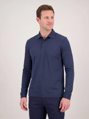 BOSS BLACK Polo Pado 30 | Regular Fit granatowy